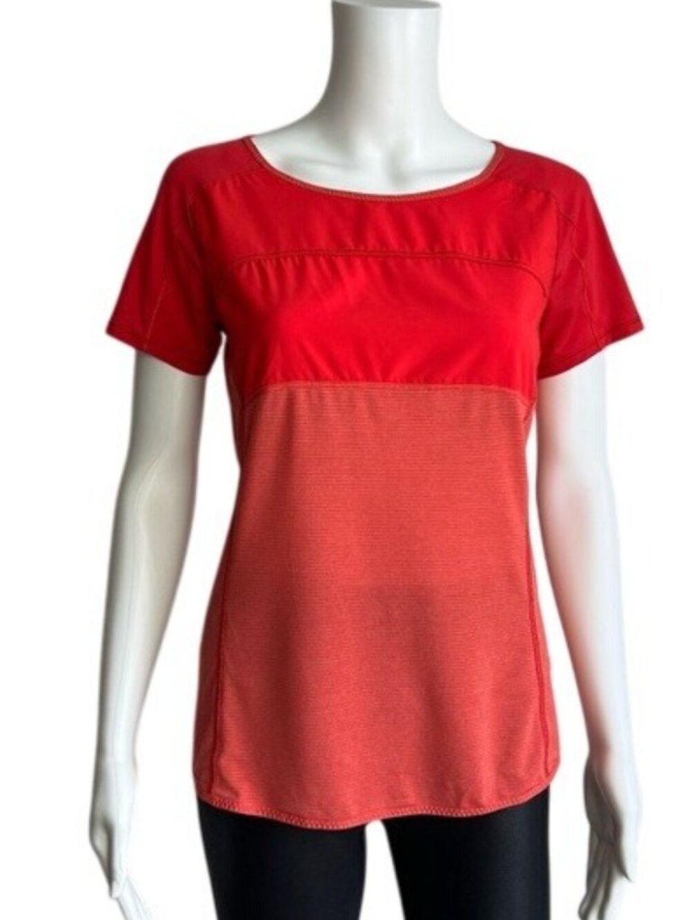 Lululemon Run: Fast Track Short Sleeve in Love Red - S